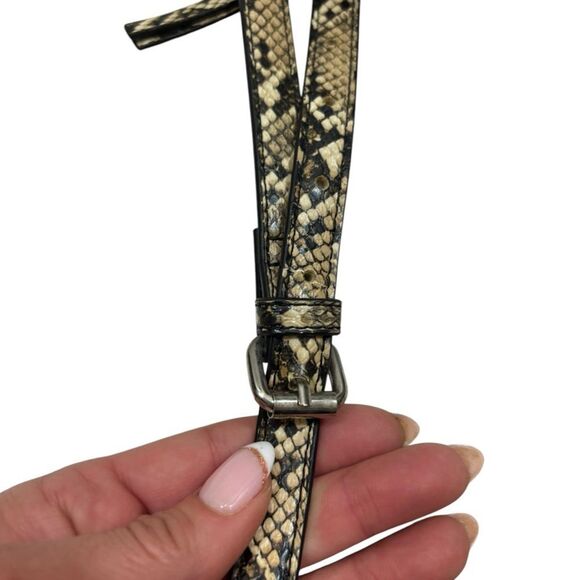 Nine West Faux Snakeskin Crossbody Bag - Picture 5 of 10